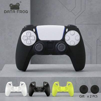  Ốp bảo vệ bằng silicon DATA FROG phù hợp cho tay cầm chơi game, phụ kiện chơi game bằng cao su mềm.