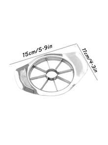 2件套不锈钢苹果切片器，厨房水果去核器，不锈钢苹果去核切片器，分割器，削皮器，去核器，多功能水果切割工具，适合外出、家庭聚会，可作为礼物送给朋友、家人、亲戚、同学、母亲、同事。 - 彩色 - 查看 7