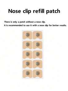 120/90/60/30pcs Magnetic Nose Clips, 4pcs Nose Clips And 1pc Magnetic Nose Expander, External Nose Strips, Inhalation Nose Strips, Magnetic Nose Strips And Nose Expanders, Unisex, Suitable For Sports, Home, Travel And Business Trips. An Ideal Gift For Family, Friends And Loved Ones. - 彩色 - 查看 10