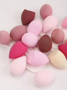 Large Non-Absorbent Wet & Dry Makeup Sponge Puff, Random Assortment, Suitable For Makeup Application And Concealing, Portable, Christmas Gift For Friends, Puff, Makeup Sponge, Travel Essentials, Powder Puff, Hair Accessories, Accessories, Makeup Tools, Cheap - Multicolor - View 3