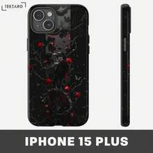 Funda para Teléfono Gótica Raven Rose: Cubierta Protectora Brillante/Mate - Multicolor - Ver 3