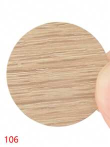 54 piezas/hoja Pegatinas decorativas autoadhesivas de PVC de 21 mm, pegatinas para cubrir tornillos de muebles, pegatinas decorativas para reparar gabinetes de muebles - Multicolor - Ver 18