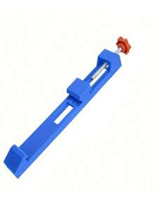 Adjustable Cutting Base Guide For Circular Saw Precision Guide With Milling Hine Positioning Clamp Ideal For Woodworking And Marble Cutting Tasks - Blue - View 10