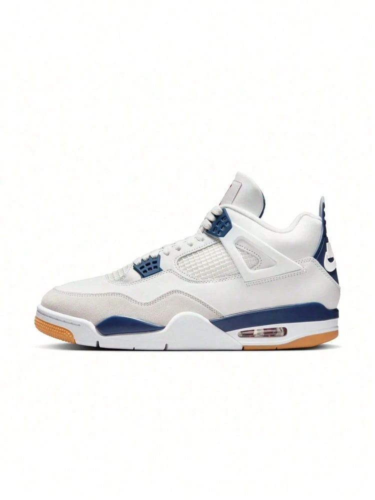 Zapatillas de baloncesto Nike SB X Air Jordan 4 Retro SP para hombre, zapatillas casuales, nueva llegada de primavera 2026 DR5415-100 - Blanco - Ver 1