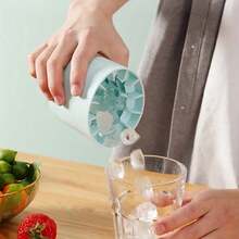 Khay làm đá dạng cốc bóp, cốc làm mát đá, khuôn làm đá viên, khay làm đá hình trụ tròn dễ lấy đá ra, xô đá mini, hộp đựng đá. - Xem 3