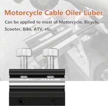 WINTOWIN Cable Lubricator Lubricant Luber Lube Oiler Tool Twin Clamp For Motorcycle ATV Dirtbike Scooter Bike - ColorA - View 6