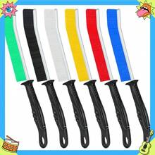 Crevice Cleaning Brush, 6Pcs Hard Bristle Multifunctional Gap Cleaning Brush Tool, Bathroom Gap Brush For Deep Cleaning Kitchen,Grout, Sink, Corners, Tight Spaces-Black - Colors - View 1