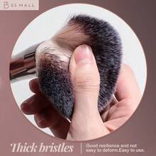 Bộ cọ trang điểm đa năng 5 món BS-MALL, tiện dụng khi di chuyển, không gây kích ứng, không rụng lông, bao gồm cọ tán phấn mắt, cọ đánh phấn phủ và cọ tán kem nền đa năng. - Cà phê nâu - Xem 3