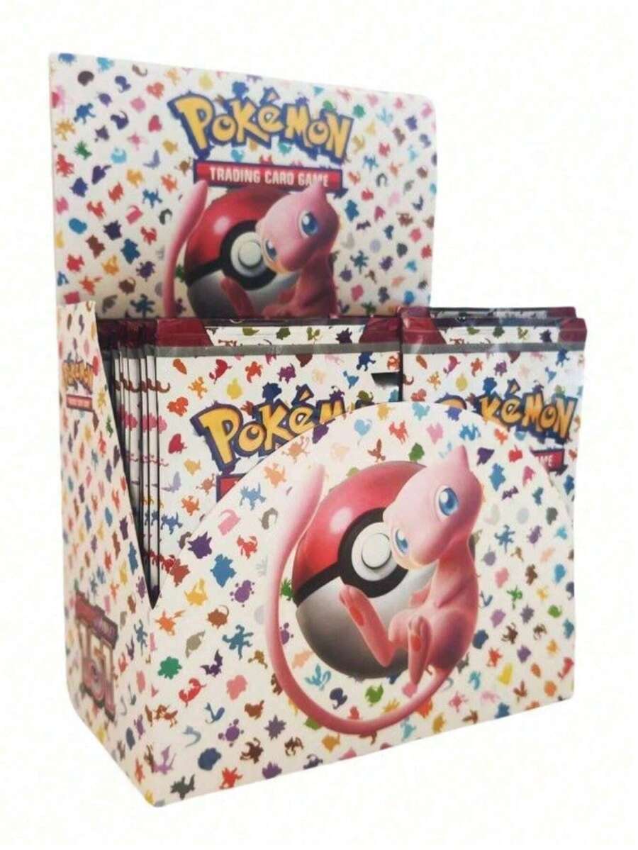 pokemon 151系列，360片装一盒，10片装一包，桌面对战游戏，收藏卡牌，节日派对礼物，圣诞礼物，送朋友的礼物，生日礼物，送同学的礼物 - 彩色 - 查看 1