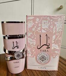 Lattafa Yara Eau De Parfum 100ml – Sweet Vanilla Gourmand Perfume For Women, Floral Creamy Musk Fragrance, Long Lasting Luxury Scent Gift For Her - 花卉印花 - 查看 4