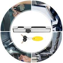 SENDERPICK Outboard Motor Lock Modern Outboard Engine Lock Outboard Locks Silver - Silver - View 2