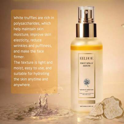 100ml White Truffle Facial Serum, Hydrating, Moisturizing, Nourishing, Repairing And Brightening Dual-Layer Skin Care