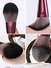 13 piezas Juego de herramientas de maquillaje que incluye: 12 piezas Juego de brochas de maquillaje + 1 bolsa de almacenamiento - Multicolor - Ver 4