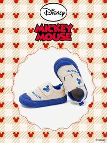 Disney 米奇官方授权联名款 | 一双儿童运动鞋，适合日常、节日、运动和户外活动穿着。穿着舒适贴合脚型，防滑、耐磨、透气。（男童运动鞋、男童板鞋、儿童运动鞋、女童运动鞋、女童板鞋） - 藍色 - 查看 2