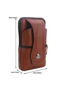 1 Túi đựng điện thoại nam, Túi đeo hông, Bao đựng điện thoại đa năng, Túi đeo hông đựng điện thoại - Nhiều màu - Xem 3