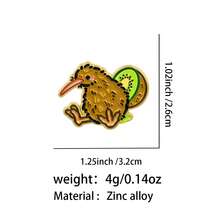 招财猫可爱黑猫骷髅珐琅胸针动物奇异鸟胸针翻领别针徽章背包服装配饰时尚珠宝朋友礼物 - 黑色 - 查看 16