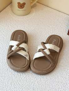 Summer Fashionable Versatile Children Slippers, Matching All Skirts And Pants, Full Of Summer Vibe - White - View 5