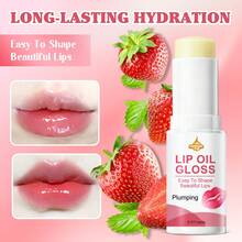 SUMIFANG 9克滋养唇油，揭开丰盈亮泽双唇的秘密。蕴含天然滋养成分和甜美草莓香氛，这款草莓滋养丰唇油能够锁住水分，修护唇部肌肤，并提供持久保湿，质地轻盈不黏腻。 - Strawberry - 查看 4