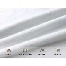 3D Cartoon R-Robloxs Game Flannel Blanket Soft Warm Throw Blanket For Bedroom Living Room Bed Travel Camping Picnic Gift(2).Jpg - 白色 - 查看 3