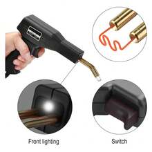 Plastic Repair Welder With 200 Staples, Black - 查看 2
