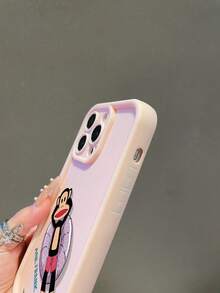 Ốp lưng điện thoại Paul Frank High Bamboo chính hãng, bảo vệ toàn thân với camera, họa tiết chữ hình khỉ bơi, thiết kế mới, tương thích với iPhone 13/14/15/16/17 Pro Max. - Nhiều màu - Xem 4