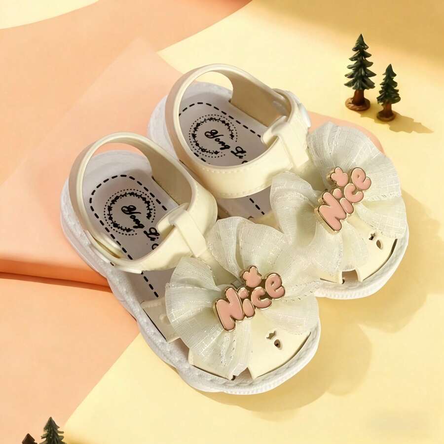 Toddler Girls' Summer Soft Bottom Breathable Sandals, Infant & Baby Walking Shoes - White - View 1