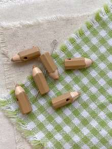 多巴胺可爱3D蜡笔合金珐琅珠DIY手工手机挂绳、手链、散珠 - 鉛筆 - 查看 5