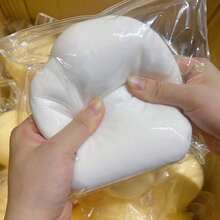大號慢回彈擠壓玩具 PVC 感官玩具 紓壓毛絨球 OPP 包裝禮品 壓力球 指尖玩具 成人保濕趣味紓壓玩具 生日禮物 派對裝飾 禮盒填充物 - 彩色 - 查看 6