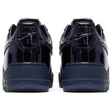 LeBron James X Nike Air Force 1 Low 'NYC' Men's IO6129-001 - Kulit paten hitam dan biru - View 4