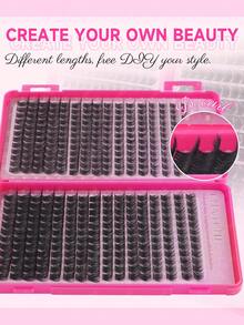 CMAYOME Bộ nối mi 384/480/544 cặp, độ dày mi hỗn hợp 10-18mm, mi giả mắt mèo D-curl 10-16mm mới, bộ nối mi trang điểm tự nhiên DIY, bộ nối mi siêu mềm nhẹ, bộ keo dán mi, thích hợp sử dụng hàng ngày, đám cưới, hẹn hò, tiệc tùng, lễ hội âm nhạc, Halloween, mi chùm, mi rời, trang điểm mi giả chuyên nghiệp - Nhiều màu - Xem 7