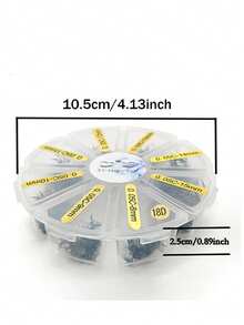 500 sợi/hộp, 16D-18D-20D, độ dày 0.05mm, 8-15mm / Độ dài hỗn hợp, độ cong C/D, nối mi, mi giả, kèm 10 miếng đệm mắt, 10 cọ chải mi, 10 que chỉnh mi, 10 cốc keo, mi dưới, mi nối tự nhiên cho người mới bắt đầu, dễ sử dụng, nhiều độ dài, mi chất lượng cao dùng tại salon và tại nhà. - Xem 6