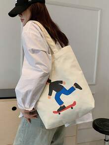 Túi đeo vai đơn giản dành cho nữ, thiết kế tối giản thời trang, phù hợp đi học và đi làm. - Nhiều màu - Xem 3