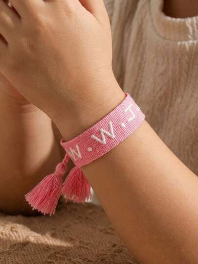 1pc/3pcs Personalized Fashion Decoration Bracelet Fashion Wrist Bracelet Party Decoration Cloth Wrist Summer Beach Style Decoration Mother'S Day Gift Accessories Bohemian Style Bracelet