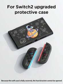 Accessories For Switch2 (2025) Game Console, Astronaut Pattern Protective Case, Storage Bag, Compatible With Switch2/Switch OLED/Switch NS Protective Case, Storage Bag, Dockable Case, Game Card Case, Protect Your Beloved Device, Best Gift For Switch Players - Multicolor - View 15