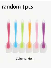 3pcs Heat-Resistant Silicone Spatula Set, Including Mini Silicone Spatula, Jam Scraper, Heat-Resistant Cream Spatula, Baking Mixing Tools, Kitchen Essential, Suitable For Apartment Use, Silicone Material - Multicolor - View 13