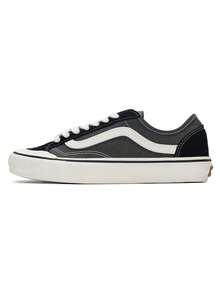 Vans男鞋女鞋Old Skool 36安納海姆黑白棋盤格板鞋休閒鞋情侶鞋VN0A38G2OAK - 黑色 - 查看 1