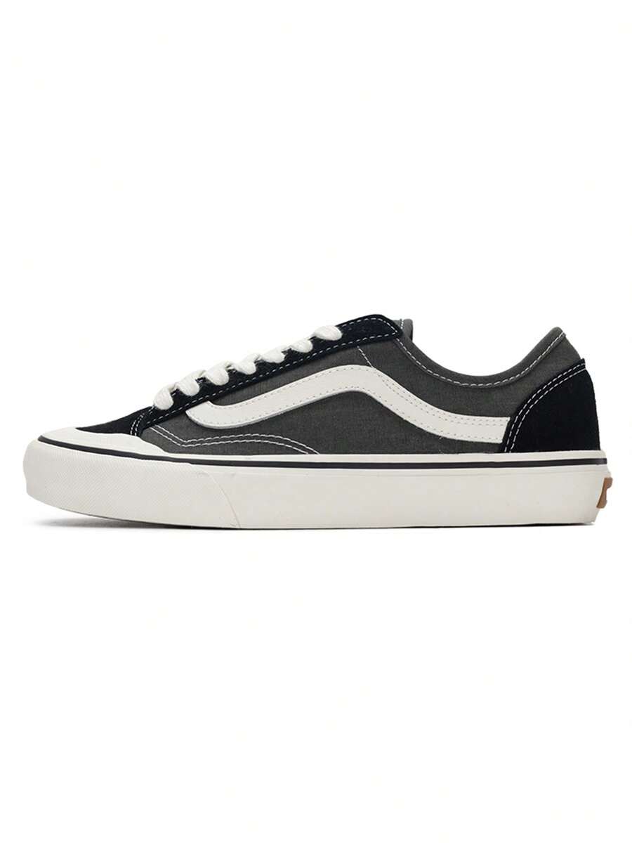 Vans男鞋女鞋Old Skool 36安納海姆黑白棋盤格板鞋休閒鞋情侶鞋VN0A38G2OAK - 黑色 - 查看 1
