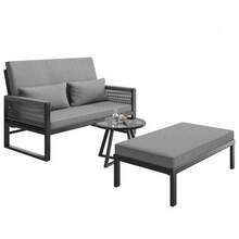 Chaise Lounges - Grey - View 4