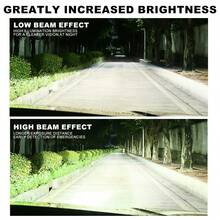 TOAUTO 2 bóng đèn LED H11 9005 dùng cho đèn sương mù ô tô, đèn pha xe máy DRL, đèn pha tự động 6000K - A - Xem 11