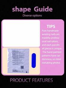 白色辣妹风、精致重工风、高端白色展示、中长朋克风、可穿戴美甲、可卸式按压美甲贴片 - 彩色 - 查看 11