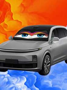 2026夏季汽车挡风玻璃遮阳罩，可折叠挡风玻璃罩，阻挡紫外线，保持车内凉爽，适用于轿车和SUV - 有趣得汽車遮陽擋 - 查看 9