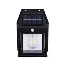 1pc Outdoor Solar Wall Light, Outdoor Solar Exterior Wall Lamp Yard Decor Light Dusk To Dawn Motion Sensor Light Waterproof, 2pcs Motion Sensor Solar Porch Light, With 3 Modes, Suitable For Patio, Garage, Shed - Multicolor - View 9