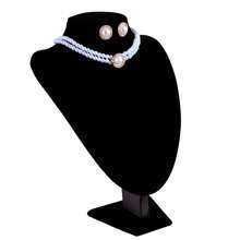 珍珠首饰套装（1件）：项链1条，耳环1对，戒指1枚 - 彩色 - 查看 2