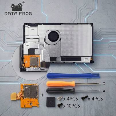  Lector de tarjeta micro SD compatible con DATA FROG, ranura para tarjeta TF para reemplazo de tablero de zócalo para consola