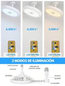 Ceiling Fans - White - View 3
