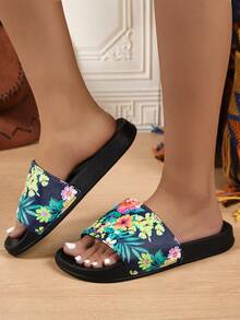 New Leopard Print Slippers For Women, Lightweight, Fashionable, Versatile, Comfortable, Soft, Breathable, Non-Slip, Shock-Absorbing House Slippers - Multicolor - View 6