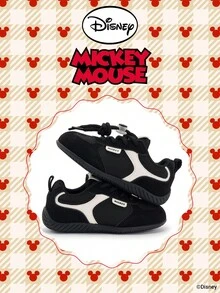 Disney 米奇官方授权合作款 | 一双迪士尼儿童运动鞋，适合日常、节日、运动和户外活动穿着。穿着舒适贴合，防滑、耐磨、透气。（男童运动鞋、男童板鞋、儿童运动鞋、女童运动鞋、女童板鞋） - 黑色 - 查看 2