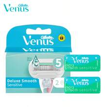 Gillette Venus Venus Aloe Women's Razor, Ultra Smooth Sensitive Skin Razor, Includes 1 Reusable Handle And 4 Blade Refills, Suitable For Sensitive Skin, Face Razor, Hair Removal, Shaver For Women - Multicolor - View 9
