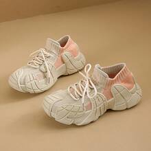 Women Chunky Shoes - Pink - View 5