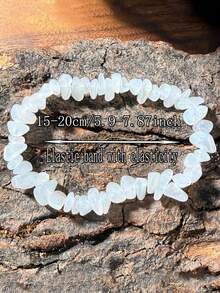 1 chiếc vòng tay đính hạt thủ công đa năng, kiểu dáng bất đối xứng, thanh lịch và tinh tế. - Một cỡ - Xem 2